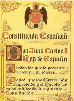 constitution spain